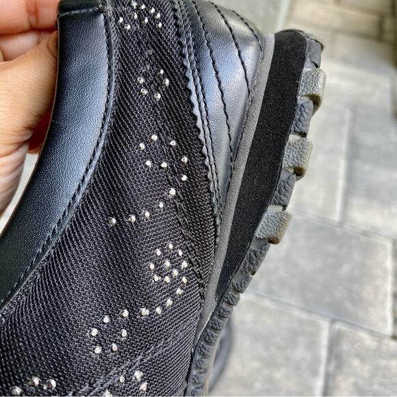 Skechers Womens SN 21406 Black Athletic Shoes Leather Round Toe Comfort Size 7 - Picture 11 of 11